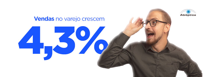 Vendas no varejo crescem 4,3% em julho!