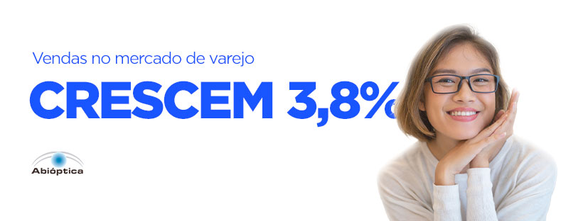 Vendas mercado varejo crescem 3,8%