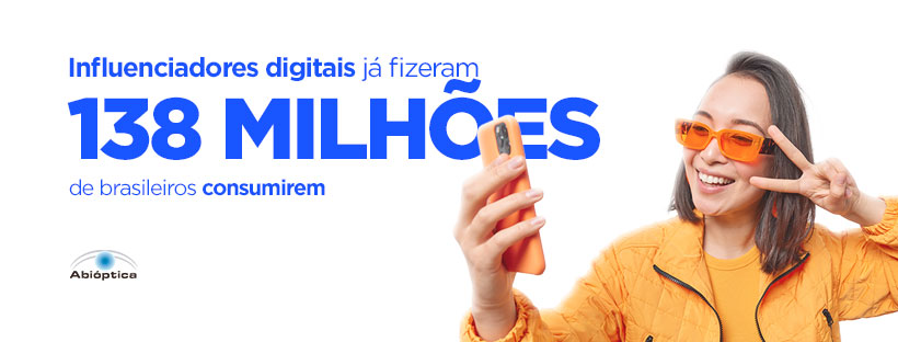 Influenciadores digitais milhões consumirem